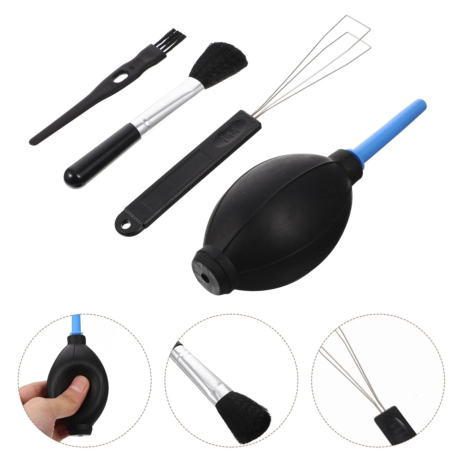 Keyboard Cleaning Brush Lightweight Cleaner Tools Set Practical Anti-static Tpe Household Accessory