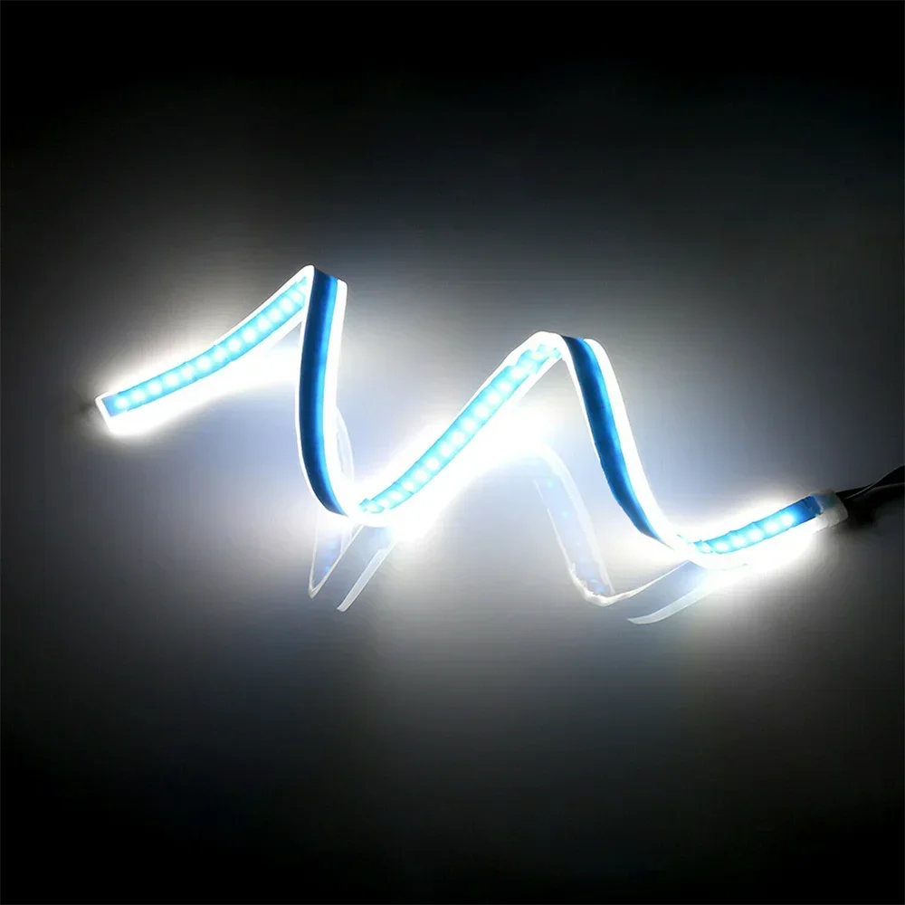 2 x Sequential LED Strip Turn Signal Indicator Car DRL Daytime Running Light 30cm 45cm 60cm