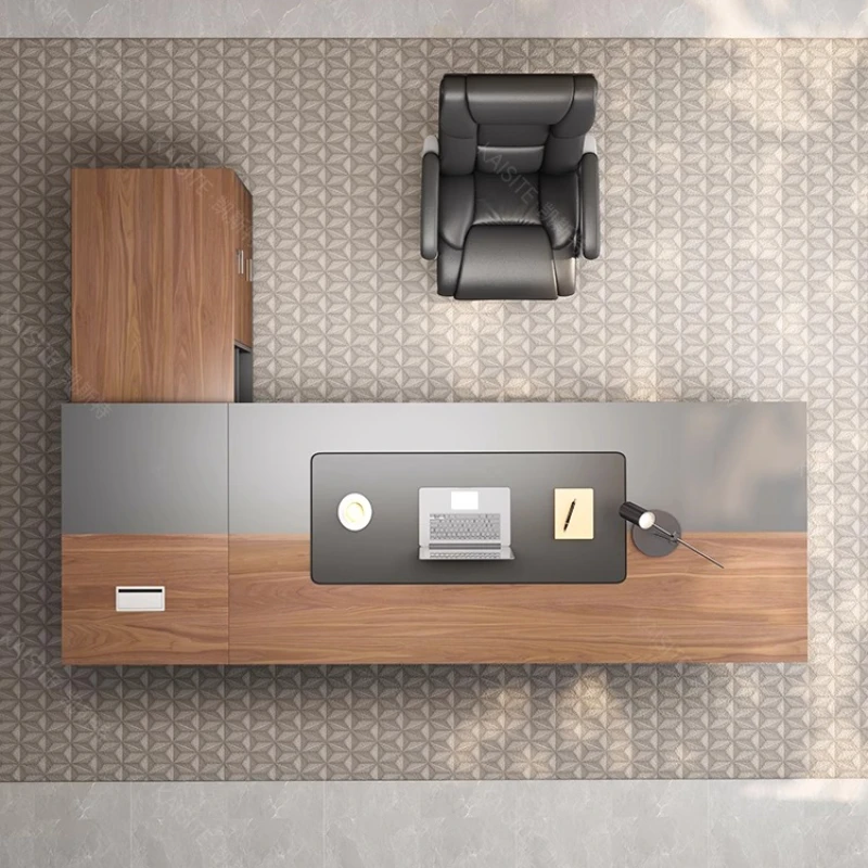 

Strong Storage Executive Desk Designer Black Asthetic Luxury Office Desks Drawers Cheap Modern Escrivaninha Office Furniture