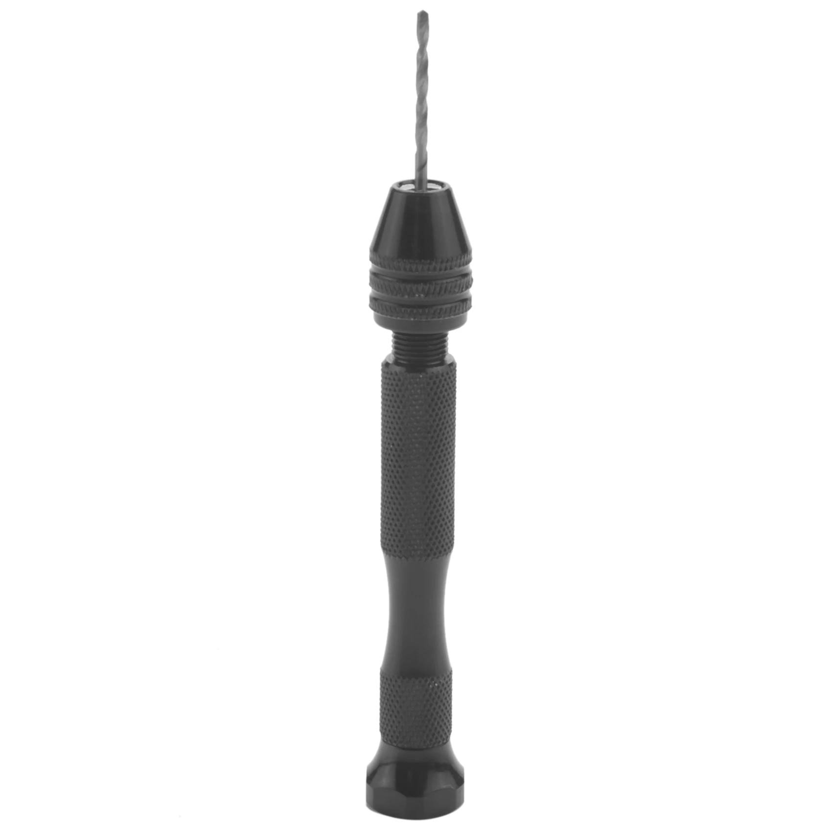 AT02-Mini Hand Drill,Precision Pin Vise Woodworking Hand Drill, Miniature Drill + 50Pcs Mini Micro-Drill Bit Set With Chuck