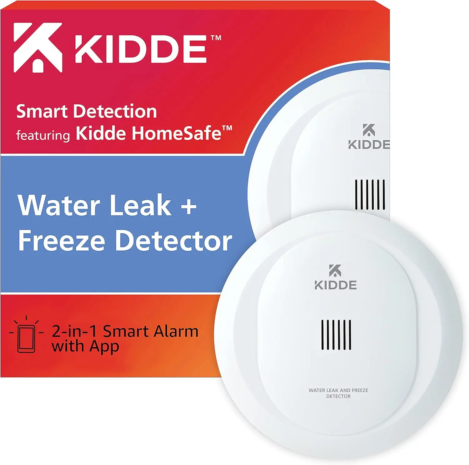 Smart WiFi Water Leak Detector and Freeze Alarm