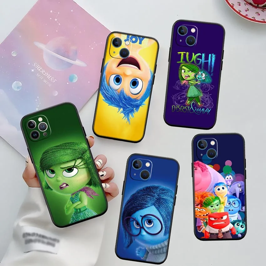 Inside Out Cartoon Phone Case for Samsung Galaxy A6 A7 A8 A9 010 A02 A02S A03S A10 10S A20 A20S A30 A30S A40S A50 A50S A70