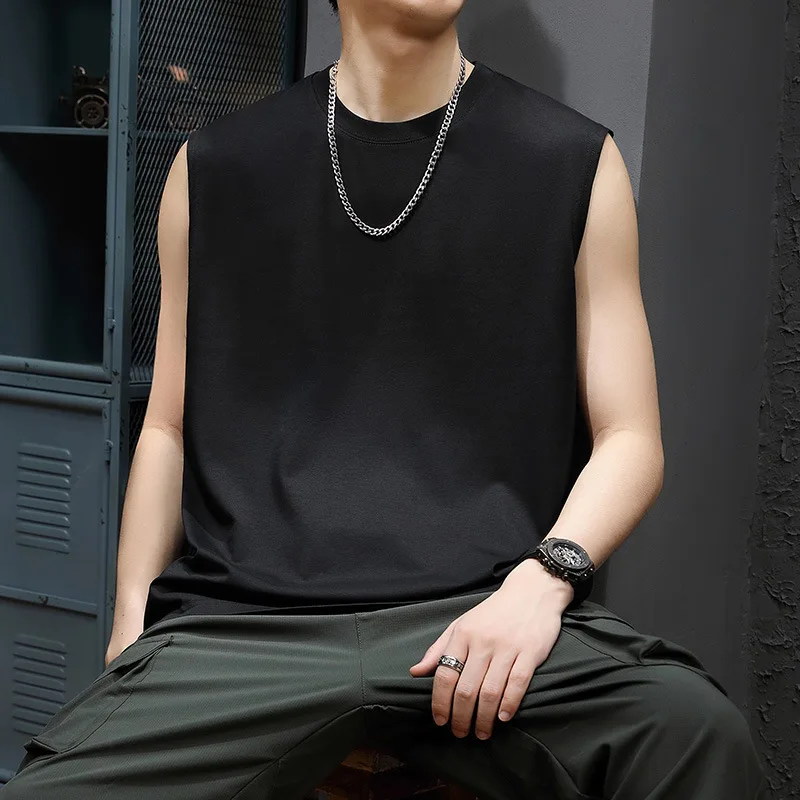 

Мужской жилет для тренировок, рубашки без рукавов, гавайские майки для отдыха с пальмовой пальмой для мужчин, летняя пляжная футболка с рисунком, быстросохнущие майки