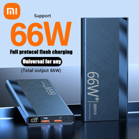 Xiaomi 66W Super Fast Power Bank Comes With 20000mAh Led Display PD20W Fast Charging Cable Large Capacity Gift Mobile Power Bank