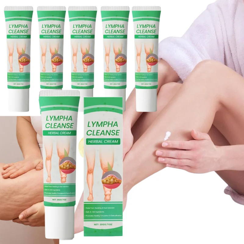 20g Herbal Body Care Cream Relieve Swelling Improve Blood Circulation Reduce Lymphatic Discomfort Health Soothing Skin Cream