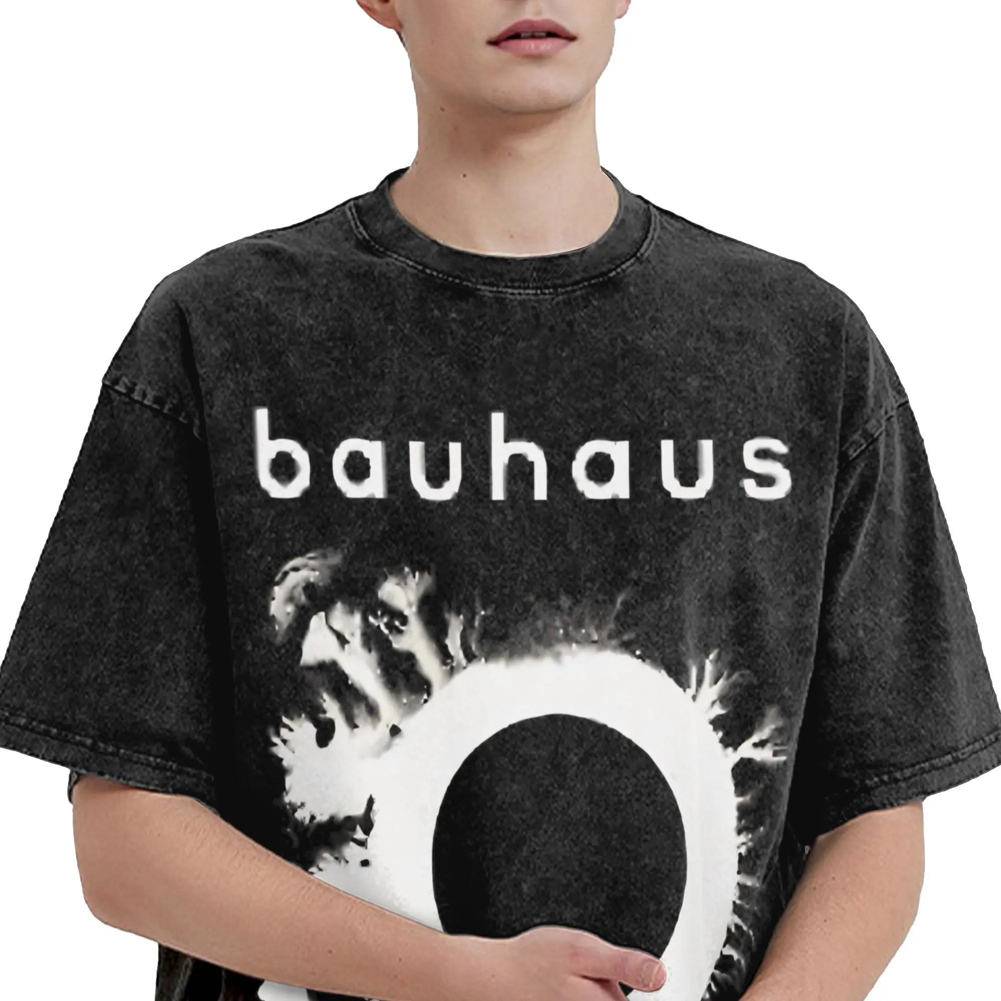 Men's Bauhaus T-Shirts  Top Tees Beach Classic Short Sleeves T-Shirt O Neck Harajuku Casual Tshirt Wholesale