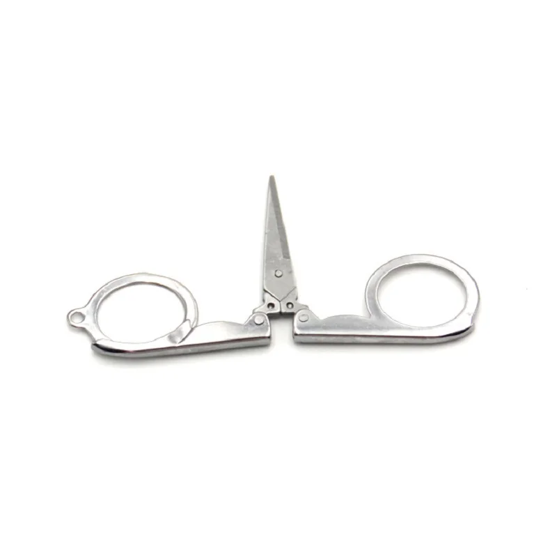 Folding Scissors Pocket Travel Small Crafts Sharp Blade Emergency Mini Foldable Travel Embroidery Scissor Thread Tailor Scissors