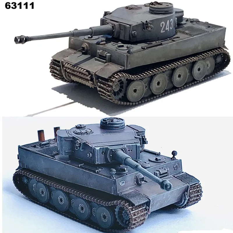 

Dragon Armor 1/72 Tiger I INITIAL PRODUCTION s.Pz.Abt.503 Rostov 1943 NO.63111/502 Leningrad 1942 NO.63113 Weapon Collection