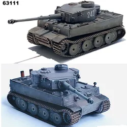 Dragon Armor 1/72 Tiger I INITIAL PRODUCTION s.Pz.Abt.503 Rostov 1943 NO.63111/502 Leningrad 1942 NO.63113 Weapon Collection