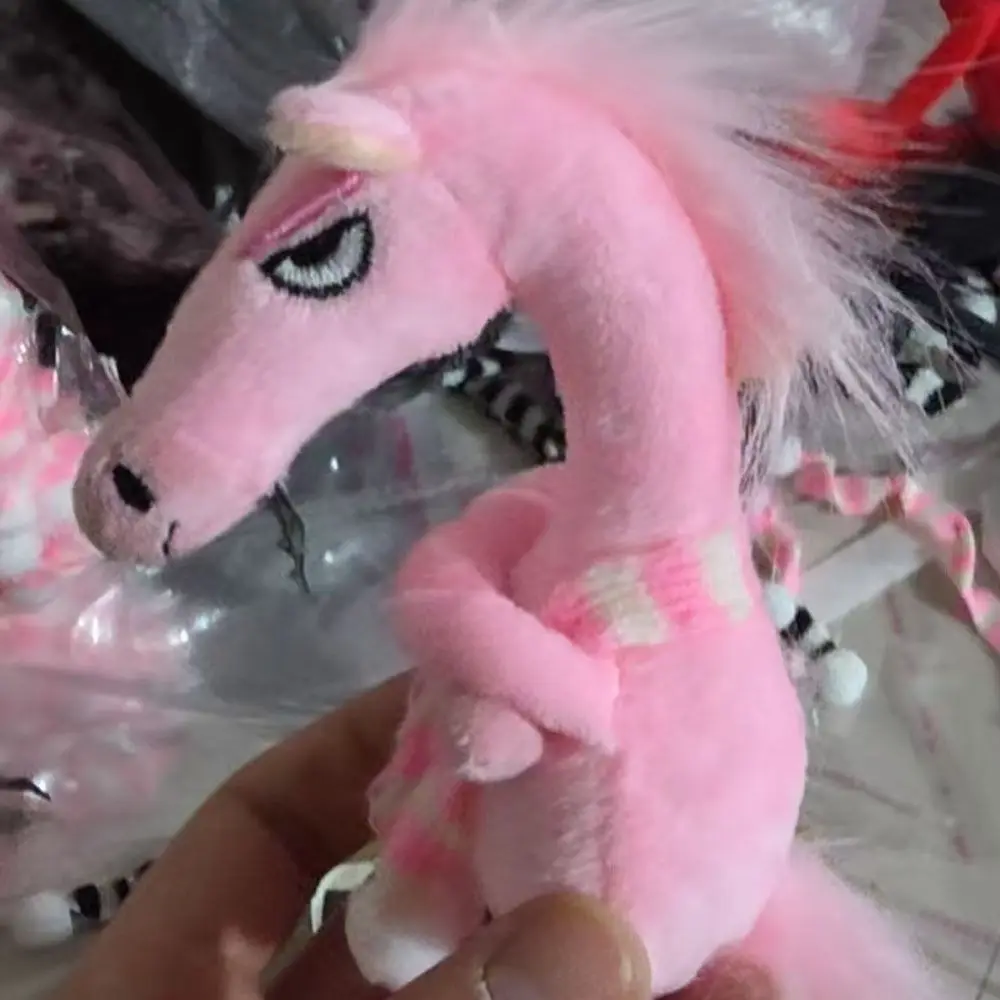 فريدة من نوعها 2026 الحصان التميمة الحصان دمية الكرتون المهر المفاتيح الحصان سنة التميمة دمية