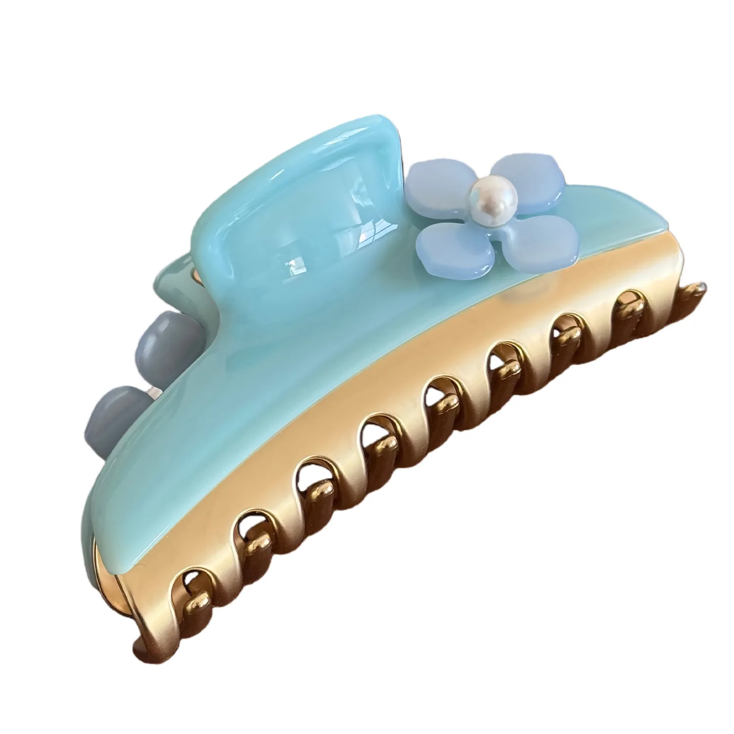 高級なパリのフレンチデザインパールヘアクリップ-女性用-女の子用-手作りの花-ヘアジュエリー-装飾アクセサリー-オフィスキャリア