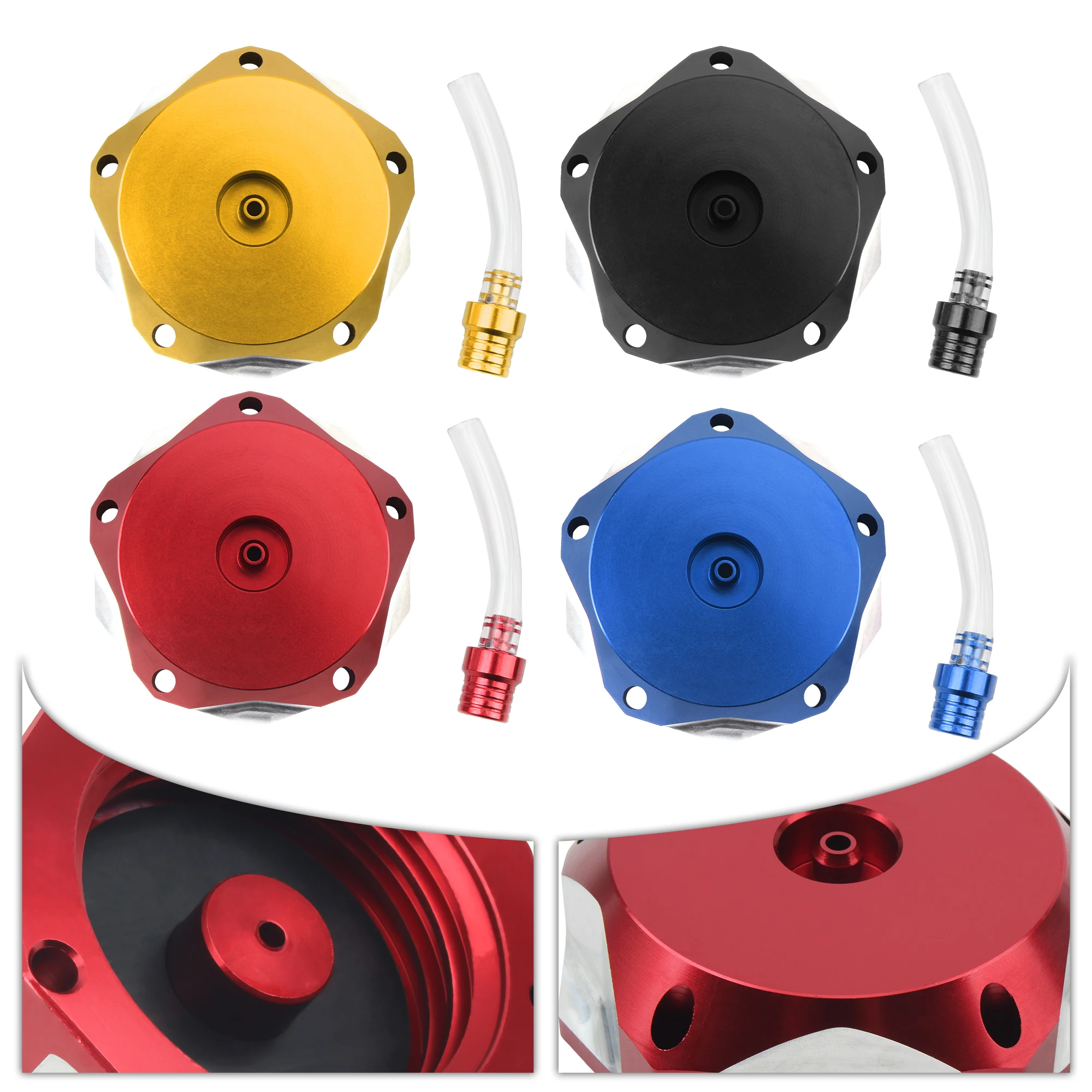 For Honda Motorcycle CNC Gas Fuel Tank Cap for CRF450 CRF230 CRF 230 250 450 Motocross Enduro DirtBike Supermoto Modified Parts - Image 2