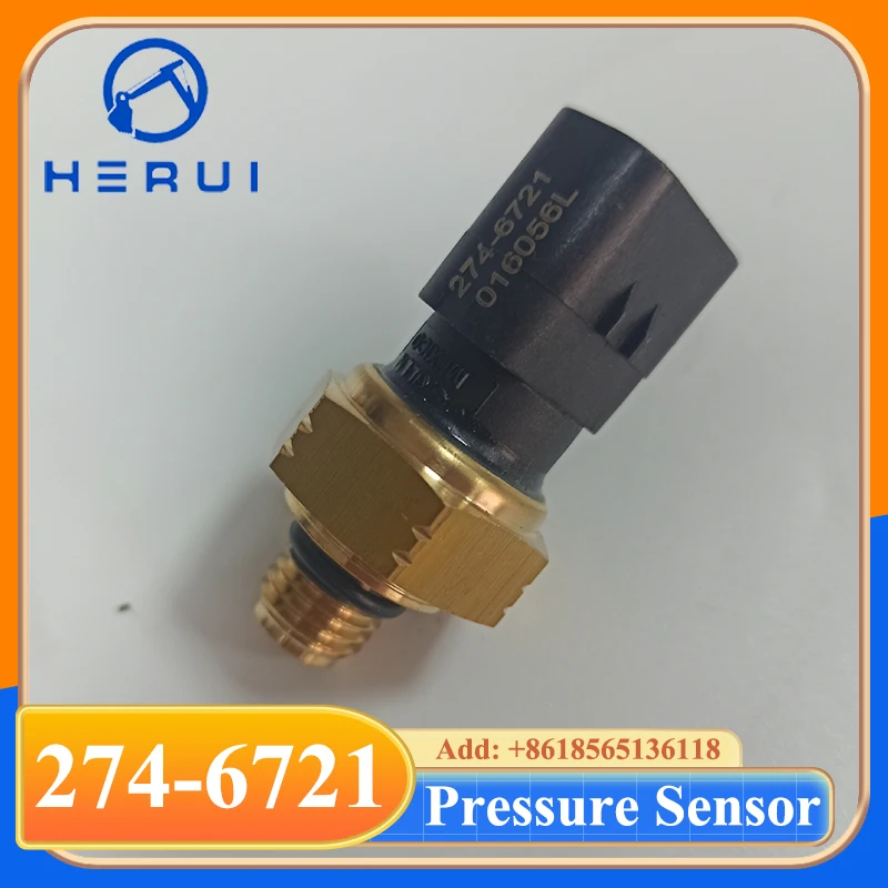 274-6721 2746721 High Quality Pressure Sensor Switch for Caterpillar Excavator Engine Oil Pressure Sensor