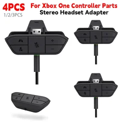 Stereo Headset Adapter for Xbox One Controller Parts Adjust Audio Balance Mic Headphone Converter 3.5mm Jack Gaming Accessories