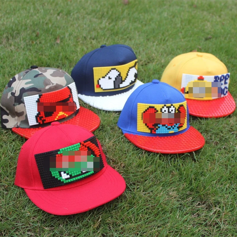 DIY-Steine und Blöcke für Kappen zur Herstellung einzigartiger Pixel mit Hut krempe und Pixel, die zu Hysteresen-Baseball mützen passen – Detail 3