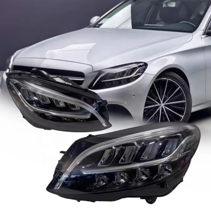 

For C-Class W205 LED Headlight 2019 2020 2021 High Quality Car Accessories A2059067902 ,A2059068002