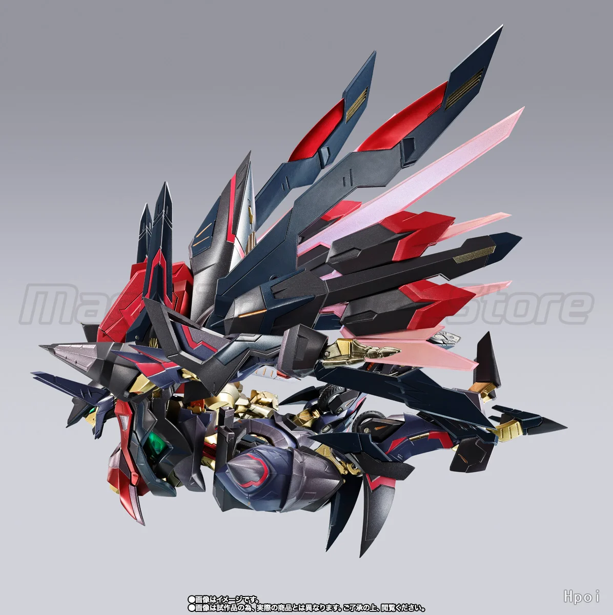 【MT】Original BANDAI SPIRITS METAL BUILD CODE GEASS Pure Almaria – PURE ELEMENTS GUREN – Fertiges Mecha-Actionfiguren-Modellspielzeug
