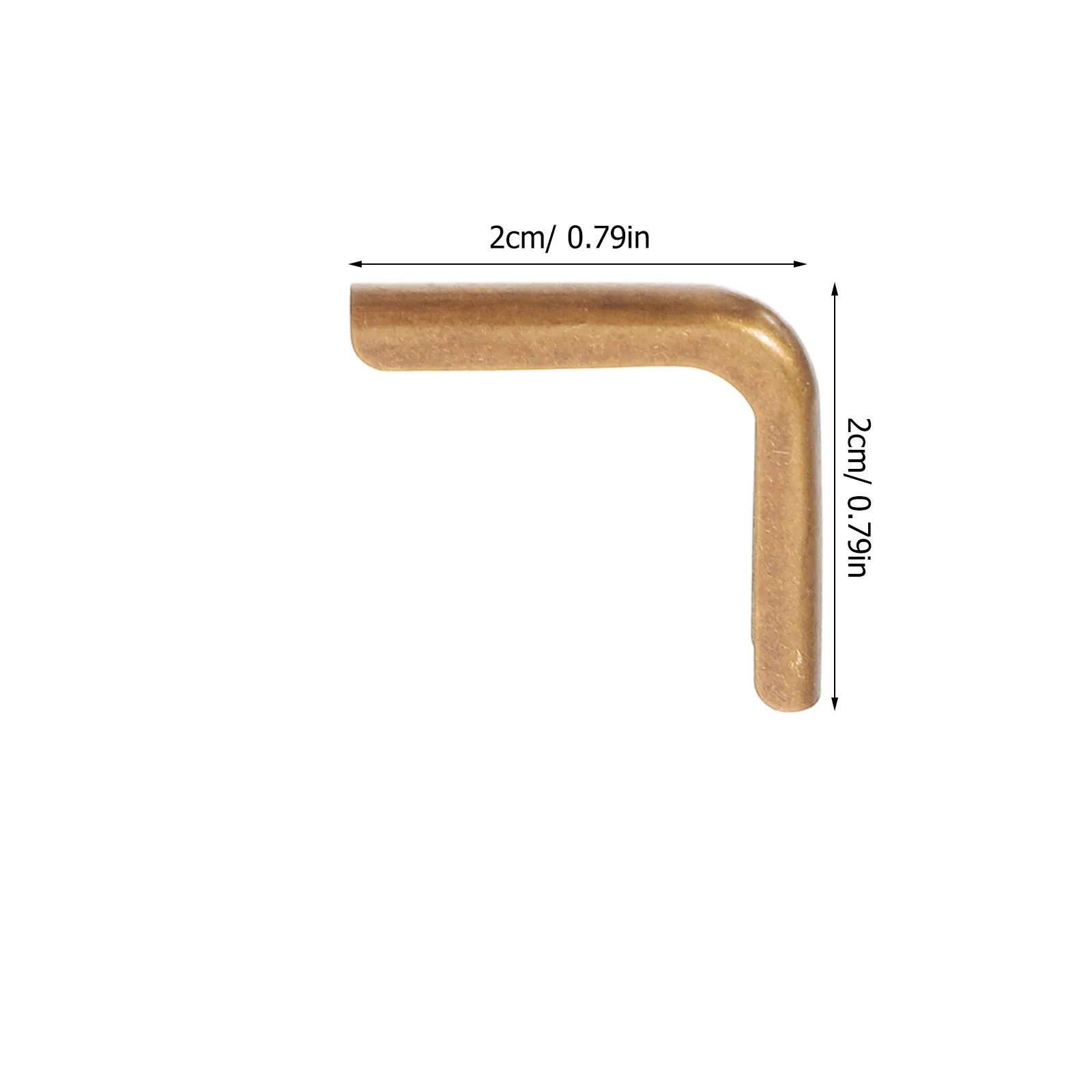 100Pcs Metal Book Corner Protectors Sturdy Photo Album Corners Notebook Scrapbook Corners Rust Resistant Easy to Apply