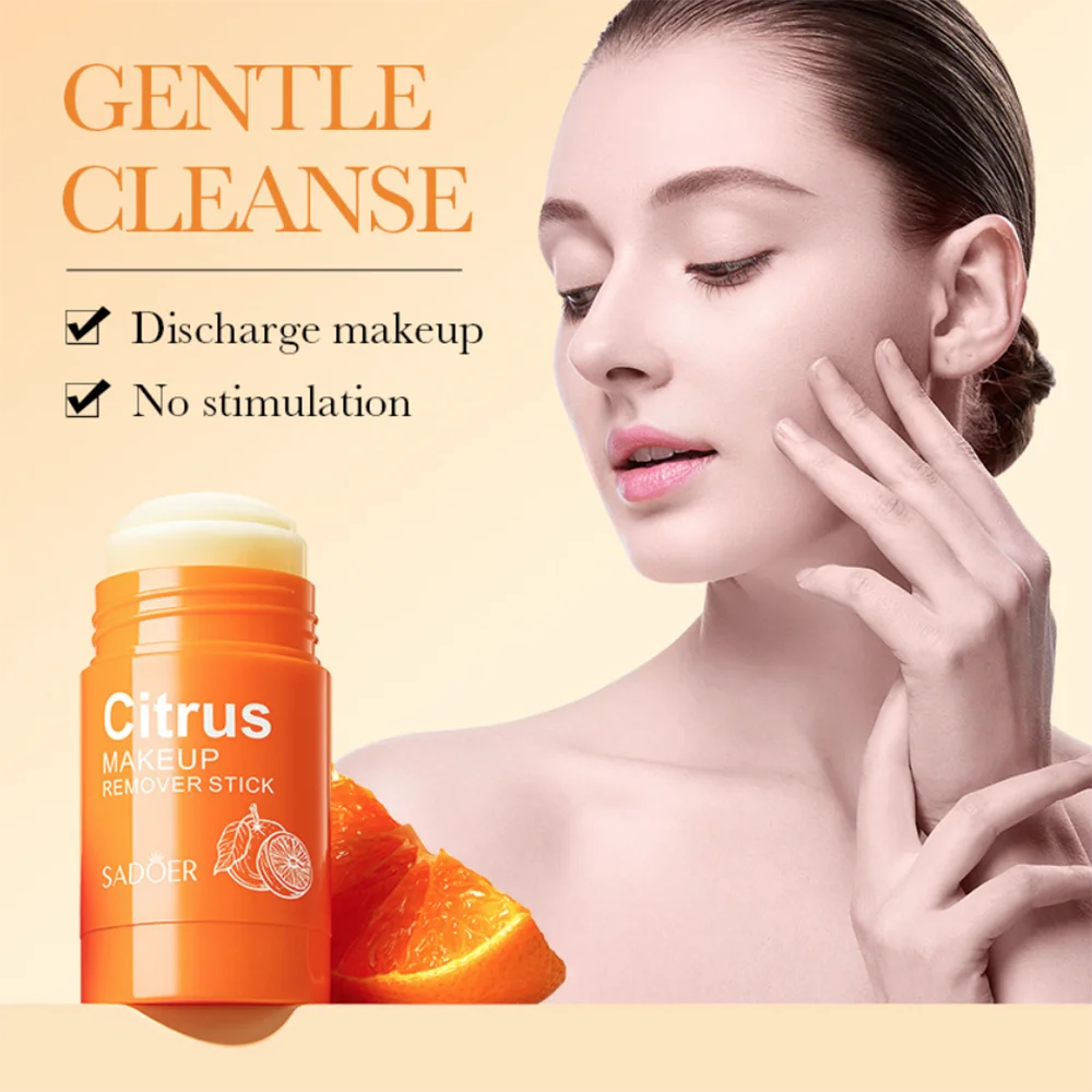 

Citrus Makeup Remover Stick Cleansing Balm Desmaquillante Oil Cleanser Aceite Limpiador Removedor De Maquillaje Démaquillant