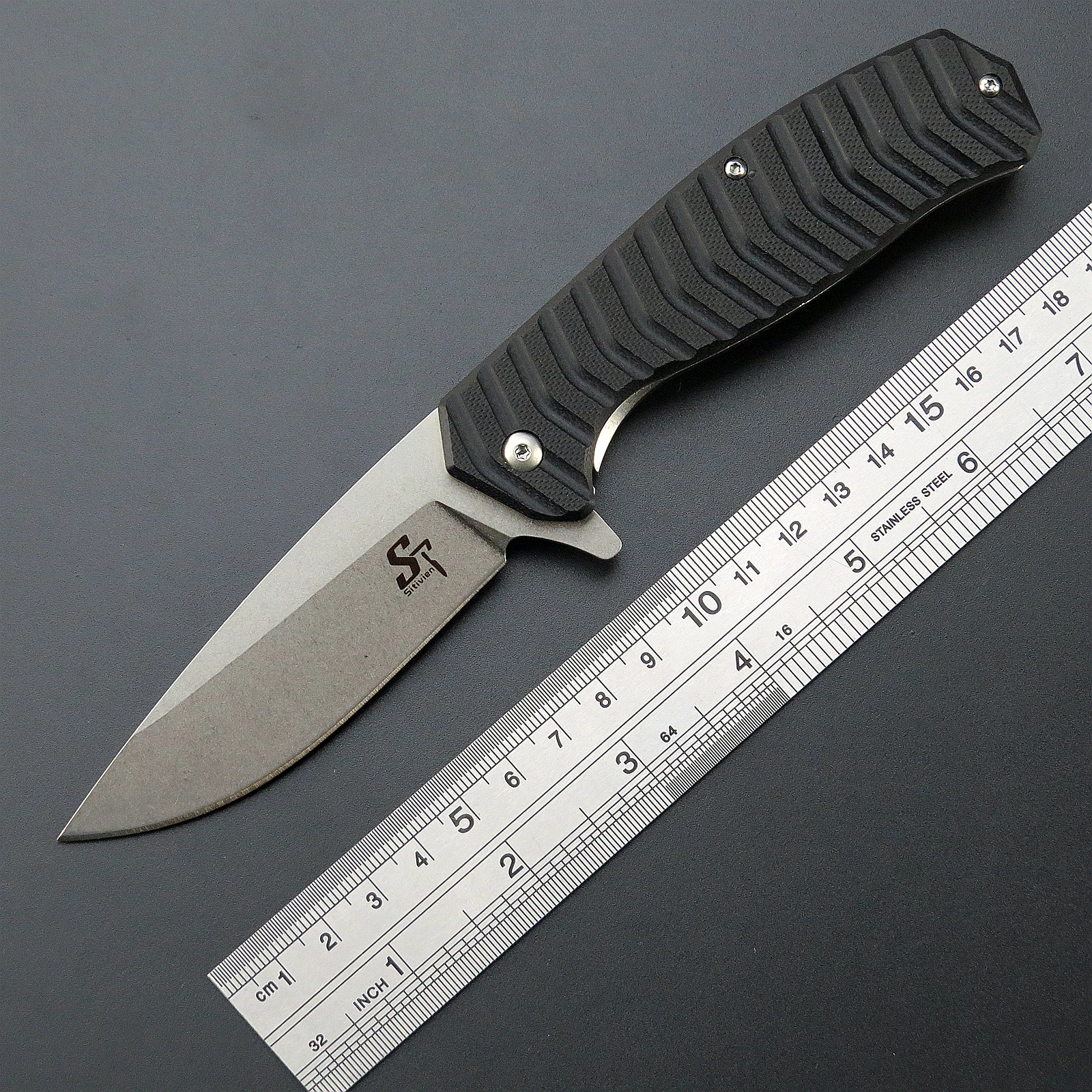 

Складной нож для кемпинга, модель ST114, лезвие из стали D2, Ручка G10, карманные ножи, инструмент для повседневного использования, для работы, походов