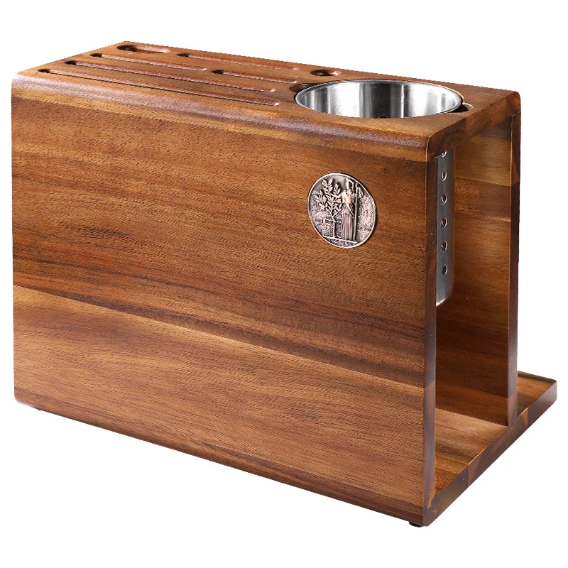 حامل سكاكين متعدد الوظائف، رف تخزين سكاكين المطبخ، حامل سكاكين الكل في واحد وعصا الأكل، منظم أنبوب عود الأكل #5