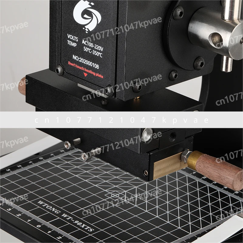 Customized Logo Embossing Manual Digital Hot Stamping Machine Leather Bag Hot Stamping Machine Wallet Gold Bar