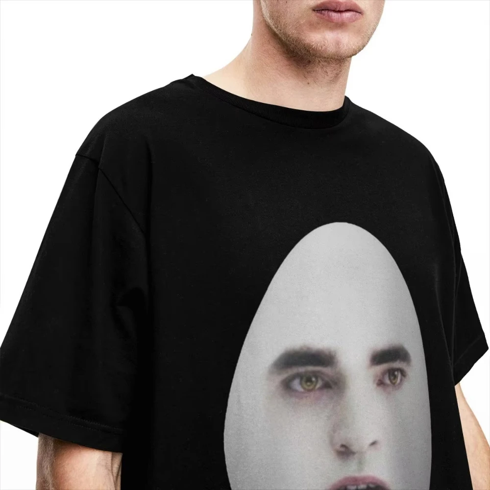 تي شيرت الشفق Eggward مضحك ميمي القطن تي شيرت إدوارد كولين محاكاة ساخرة روبرت باتينسون الفكاهة بلايز Y2K قصيرة الأكمام تي شيرت