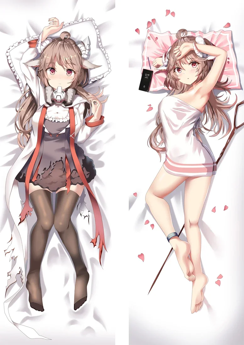 

60x180 см Arknights Eyjafjalla Dakimakura наволочка двусторонняя наволочка для всего тела в стиле аниме постельное белье для спальни наволочка