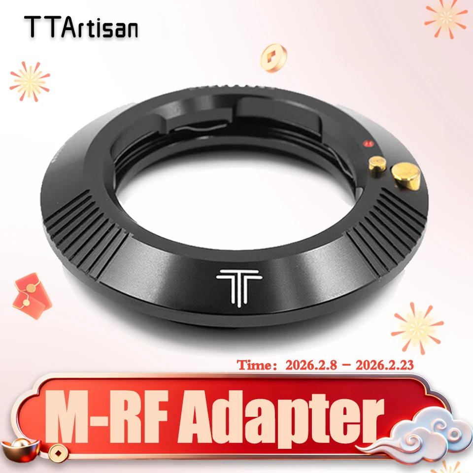 

Переходное кольцо TTArtisan M-R для Leica Voigtlander Zeiss M на Canon с RF-креплением, аксессуары для объектива беззеркальной камеры Canon RP R5 R6