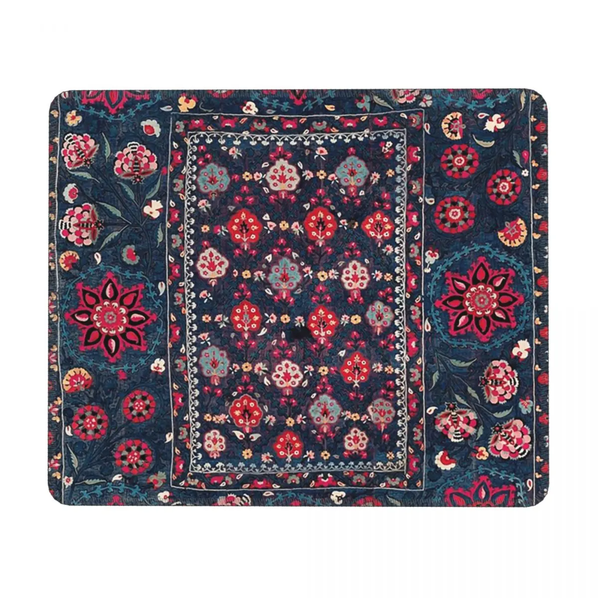 Lakai Suzani Shakhrisyabz الأوزبكية التطريز طباعة ماوس الوسادة الكمبيوتر لوحة المفاتيح ماوس حصيرة ألعاب الكمبيوتر حصيرة مكتبية مكتب الجدول الحصير