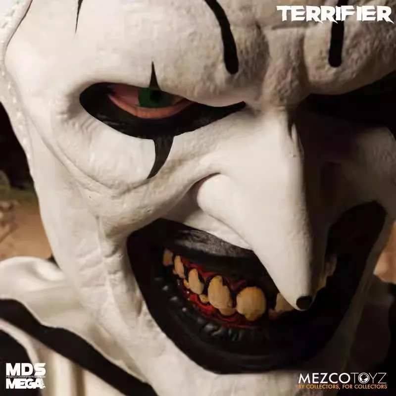 Original In Stock Mezco Mds Terrifier Anime Action Figure Collection Statue Dolls Model Kid Toy Halloween Christmas Birthday Gif