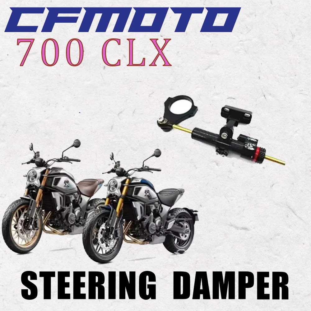 

Motorcycle For CFMOTO 700 CLX 700CLX 700CL-X CLX700 700CL-X Sport Adjustable Steering Damper Stabilizer