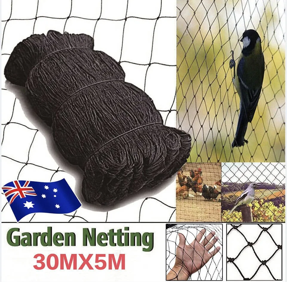 Anti Bird Netting HEAVY DUTY Mesh Net Commercial Fruit Tree Pond Protect Cover