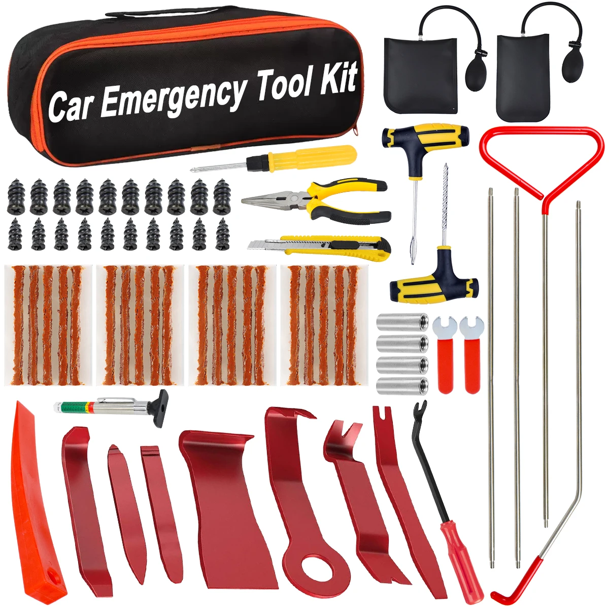 New Car Emergency Tool Air Wedge Bag Pump Door Repair Open Window Unlock Key Anti Lost Tool Kit 67