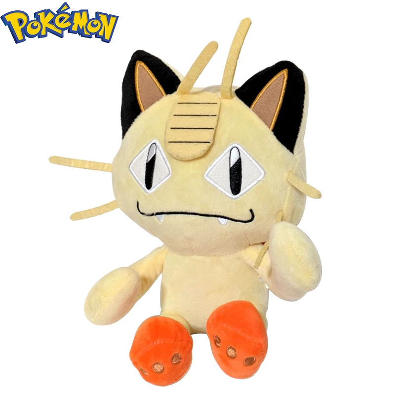 7,8 Zoll Pok É Mon Plüschtier Niedlicher Mauzi Weich Kawaii Niedlich Beste Kinder für Anime Cartoon Plüschpuppe Figur Spielzeug für Geburtstagsgeschenk – Detail 12
