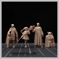 1/64 1/43 Elves Dwarven Warriors Diorama Scene Props Miniatures Figures Model For Cars Vehicles Toys Creative Photography
