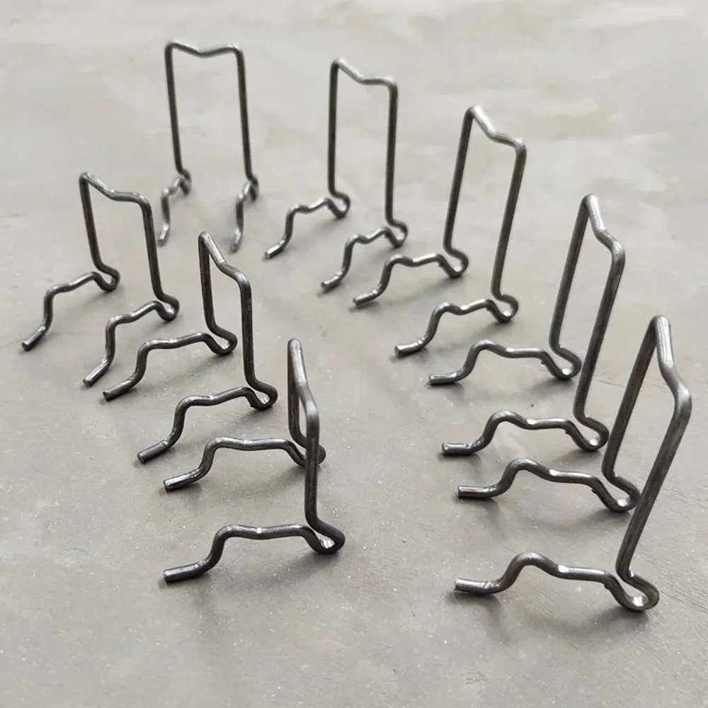 50 PCS Rebars Iron Horse Stool Bracket Building Rebars Support Holder Cement Pouring Fixing Bracket Concrete Work Tools