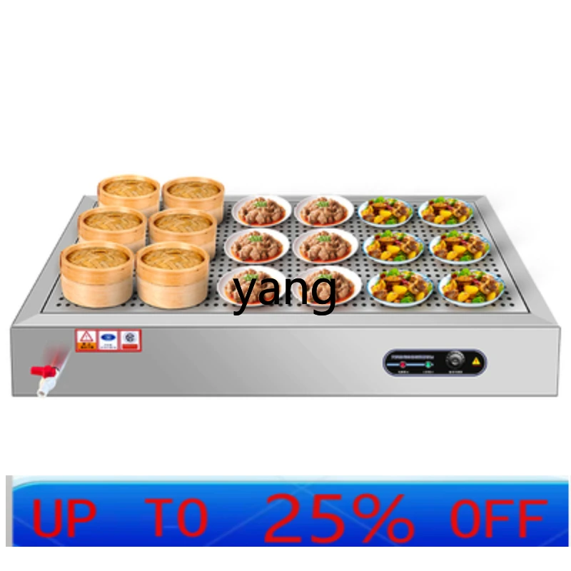 

LTT commercial heating desktop small bowl vegetable table steamed buns cooked food heater