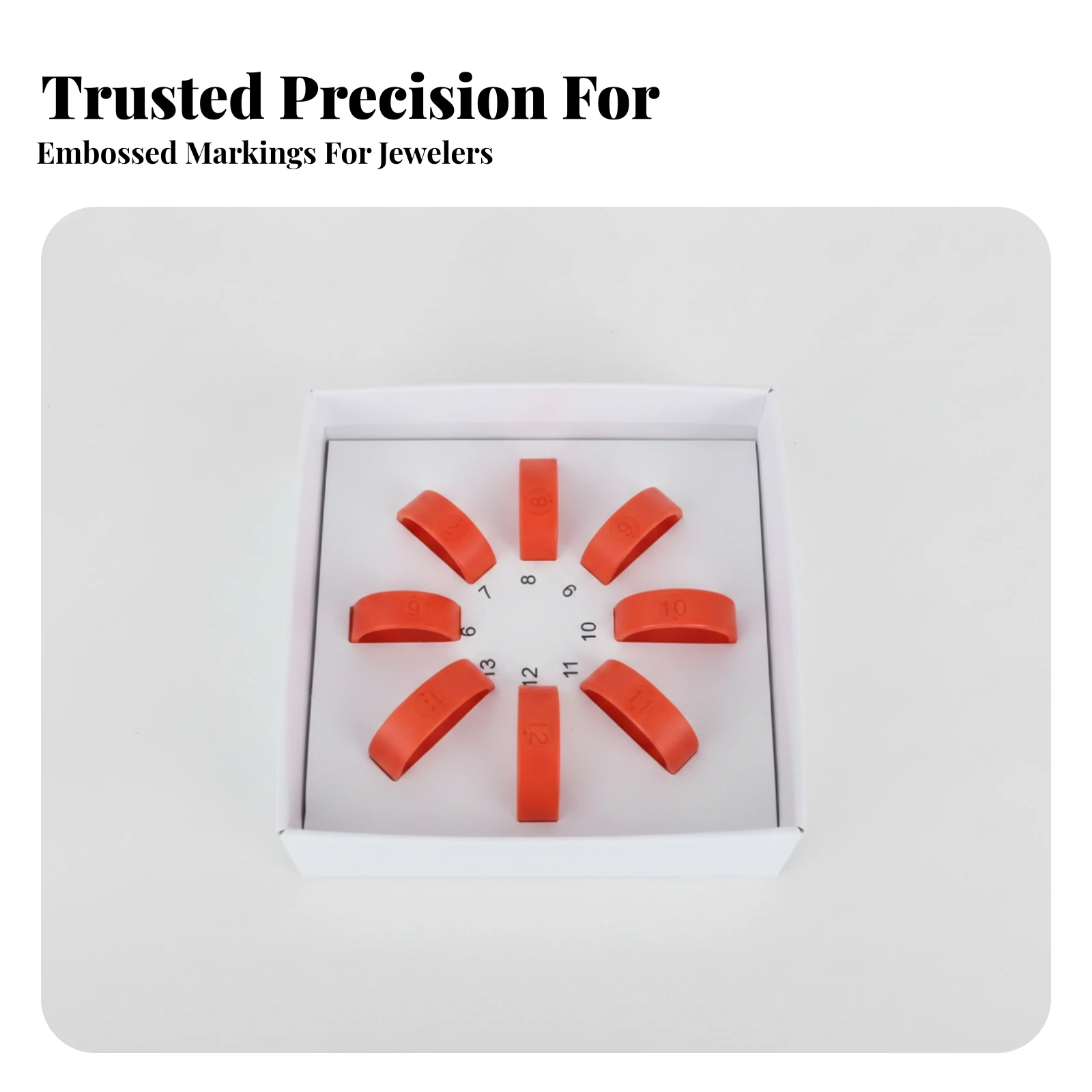 Finger Size Measuring Template Universal Finger Sizer Measuring Tool Finger Sizing Gauge Clear Long-Lasting