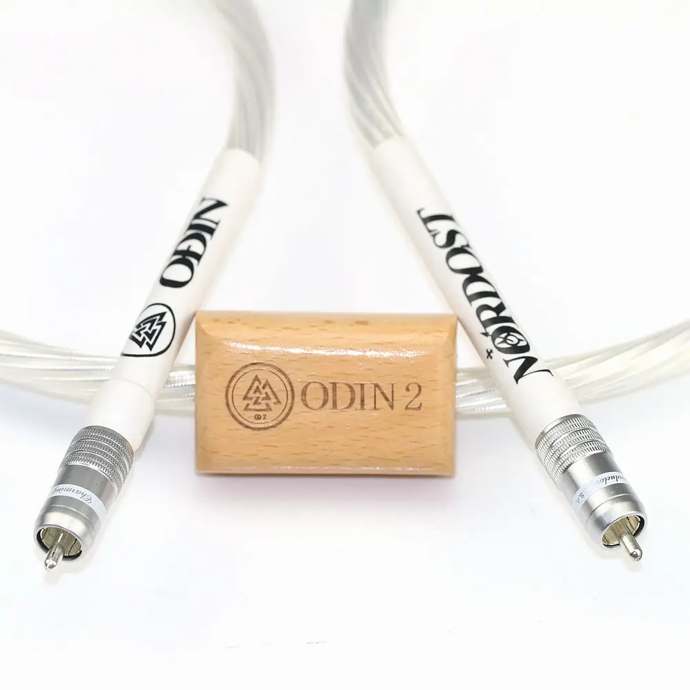 Nordost ODIN2 Sterling Silver AES/EBU Fever Audio Signal cable 75Ω digital coaxial subwoofer cable equipped with CMC Lotus plug