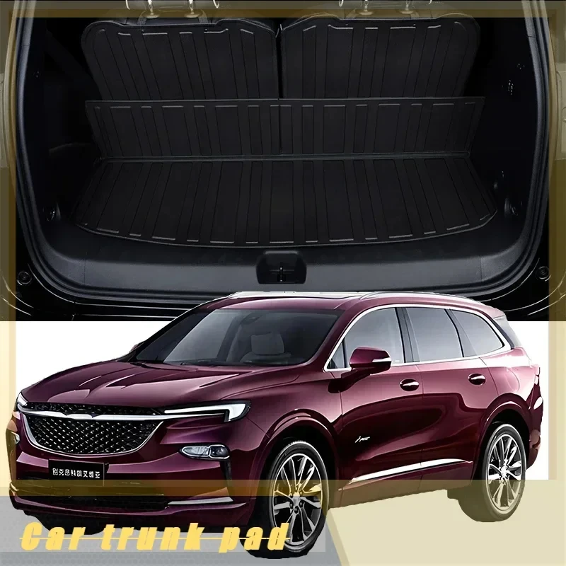 Car Auto Rear Boot Cargo Liner Tray Trunk Mat Carpet for Buick ENCLAVE 2020-2024 Cushion Pad Carpet Pad Anti-dirty Anti-water