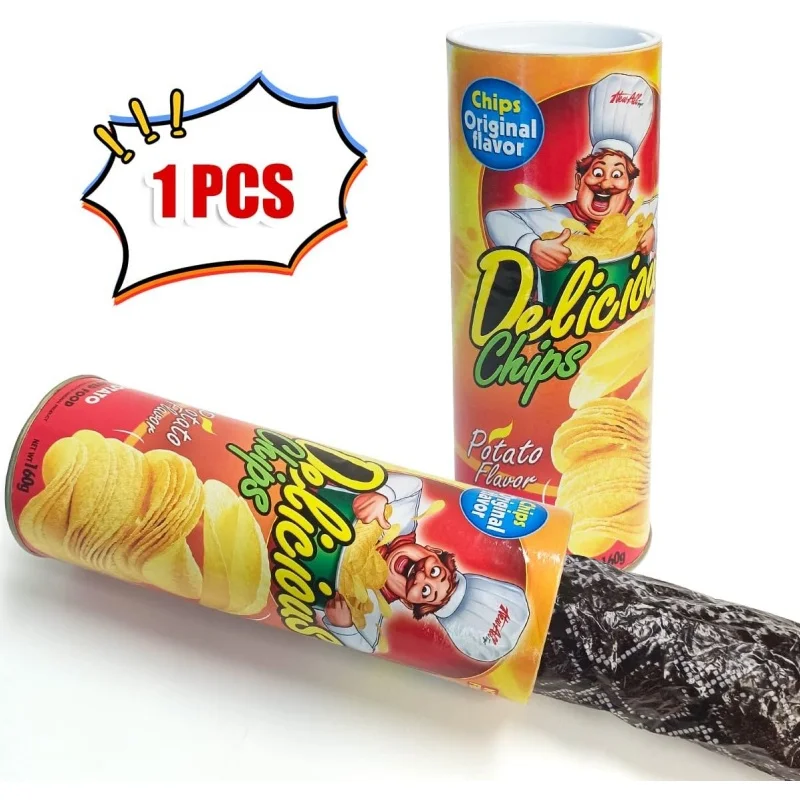 งูขนมขบเคี้ยวกระดิกได้ ของเล่นงูแกล้งคน ตลกขบขัน ของขวัญแกล้งคน ของขวัญวันเอพริลฟูลส์ ของตกแต่งปาร์ตี้ฮาโลวีน สำหรับเด็กอายุ 14 ปีขึ้นไป