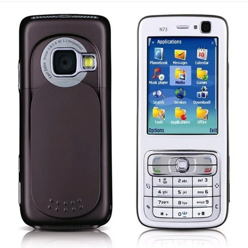 

2024 New Hot Sale N73 GSM Button Straight Board Non Smartphone Elderly Phone