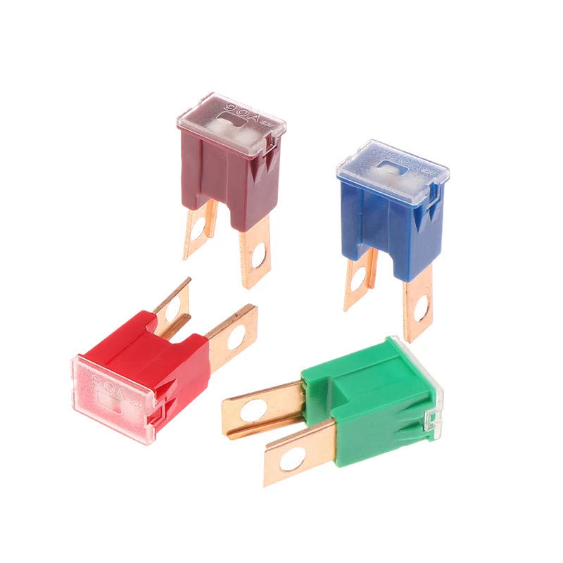 PEC LPJ Auto Fuse 32V Connecting Type Fuse 20A 30A 40A 50A 60A 80A 90A 100A 120A Square Car Fuse Box Waterproof Socket