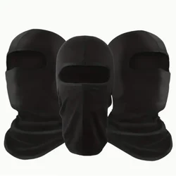 Breathable Black Balaclava Mask Scarf UV Protection Summer Cooling for Bike Riding Motorcycle Skiing Beanie Hat