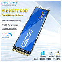 OSCOO SSD M2 NGFF SATA 2TB 1TB 512GB 256GB 128GB HDD M.2 SSD  2280 Hdd Hard Disk for Laptop Computer Desktops