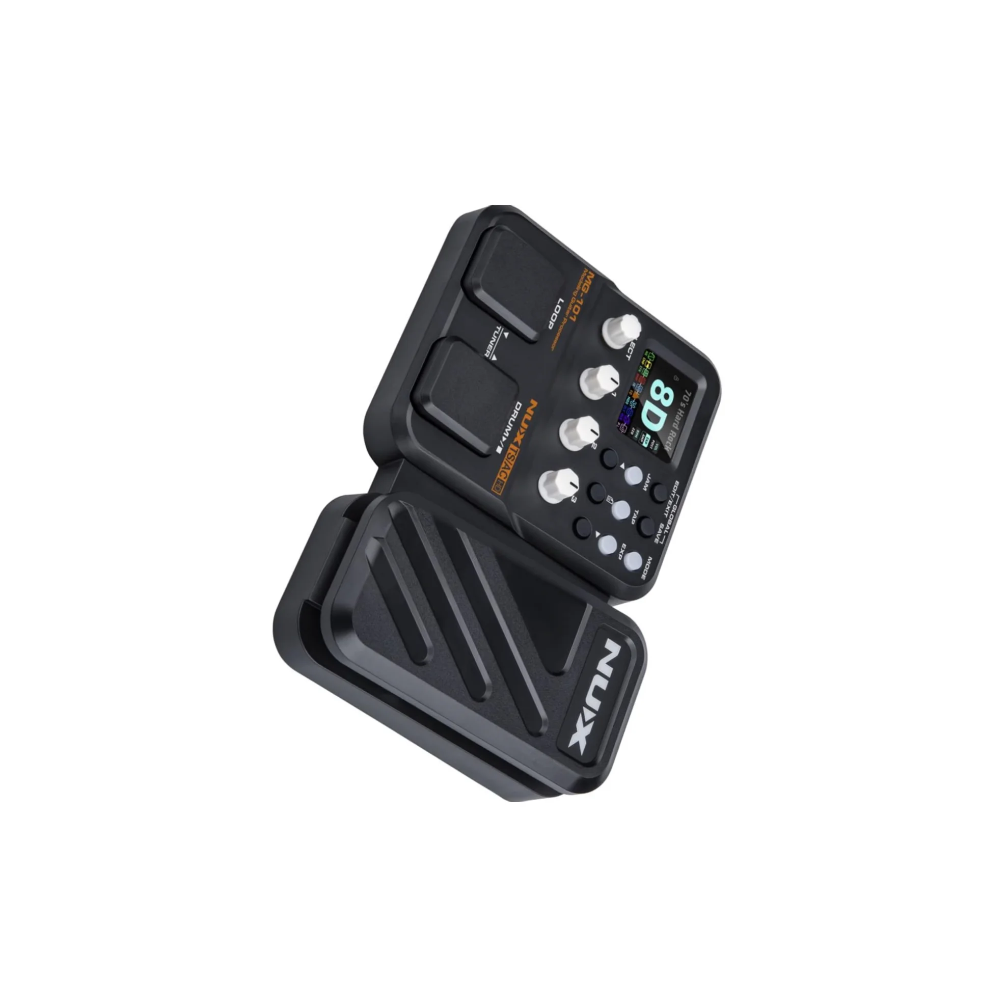 USA DDP Support | Nux MG-101 Guitar Processor Multi-effects Pedal for Live Streaming AA view 4