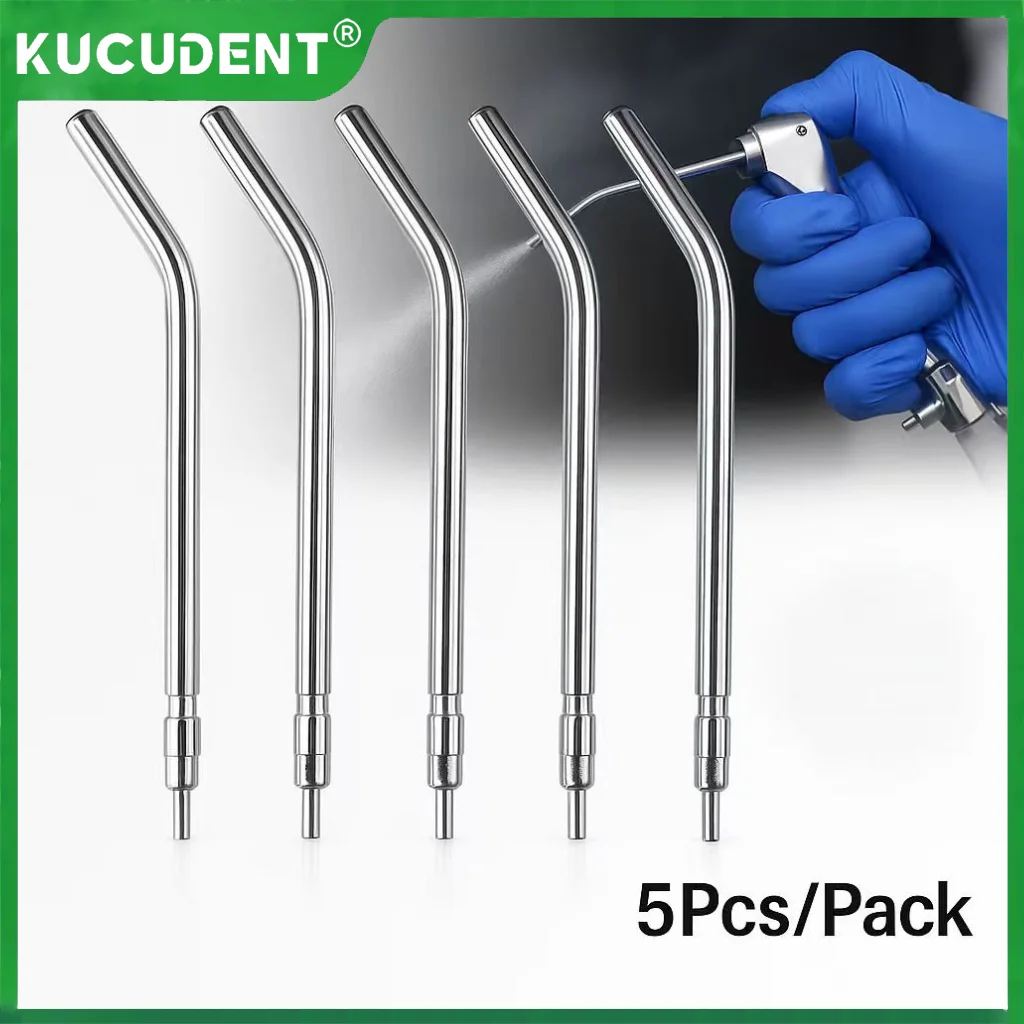 

5 шт./упак., стоматологические 3-ходовые насадки для шприцев, насадки для распыления воздуха и воды из нержавеющей стали для тройной шприцевой трубки, отбеливание зубов, стоматолог тоже