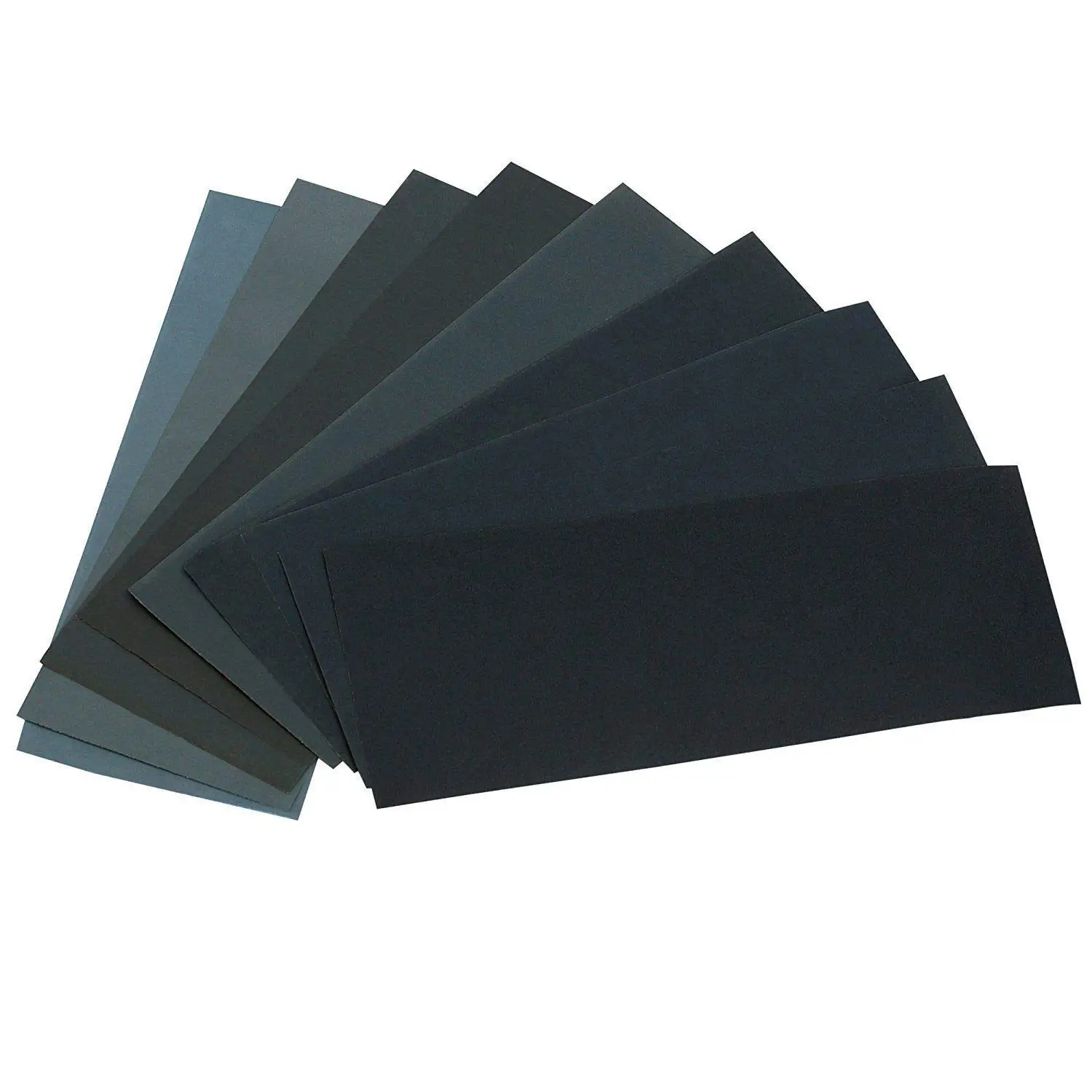 

24PCS Sandpaper Variety Pack, 12 Grits Assorted for Wood and Metal Sanding, Wet Dry Use