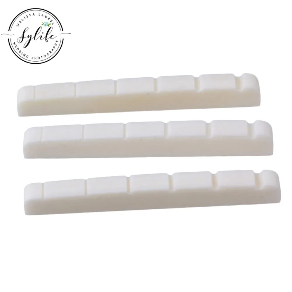 3pcs Guitar Bone Nut 42*3.5*4.5/3.5 For Electric Guitar